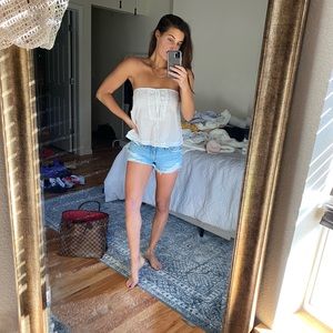 Abercrombie & Fitch strapless top